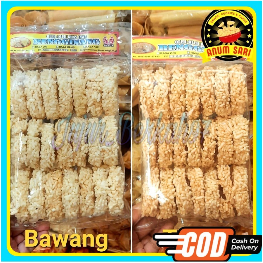 

Rengginang MATANG bawang, terasi Asli Solo - Anum Sari 1 KG