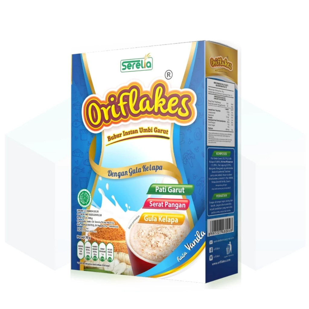 

Oriflakes Sereal Umbi Garut Slim Diet 350 GR