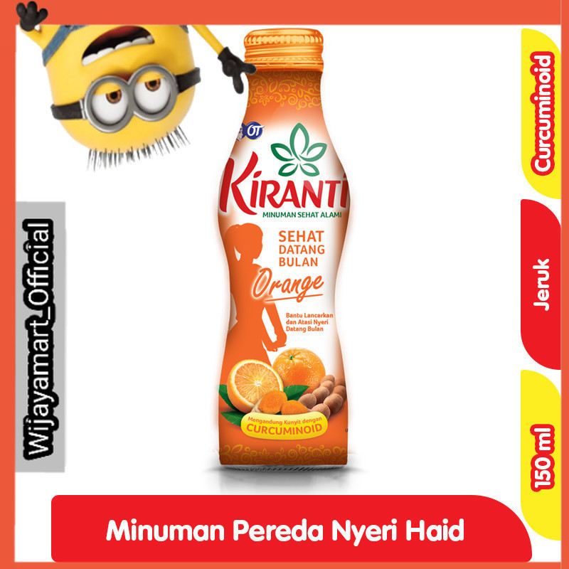 

Kiranti Sehat Datang Bulan Jus Jeruk 150 ml