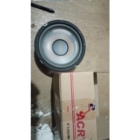 speaker woofer 6 inchi C-630wh inch 6" acr ohm 60 watt 8 ohm wofer middle harga tertera per pcs sesu