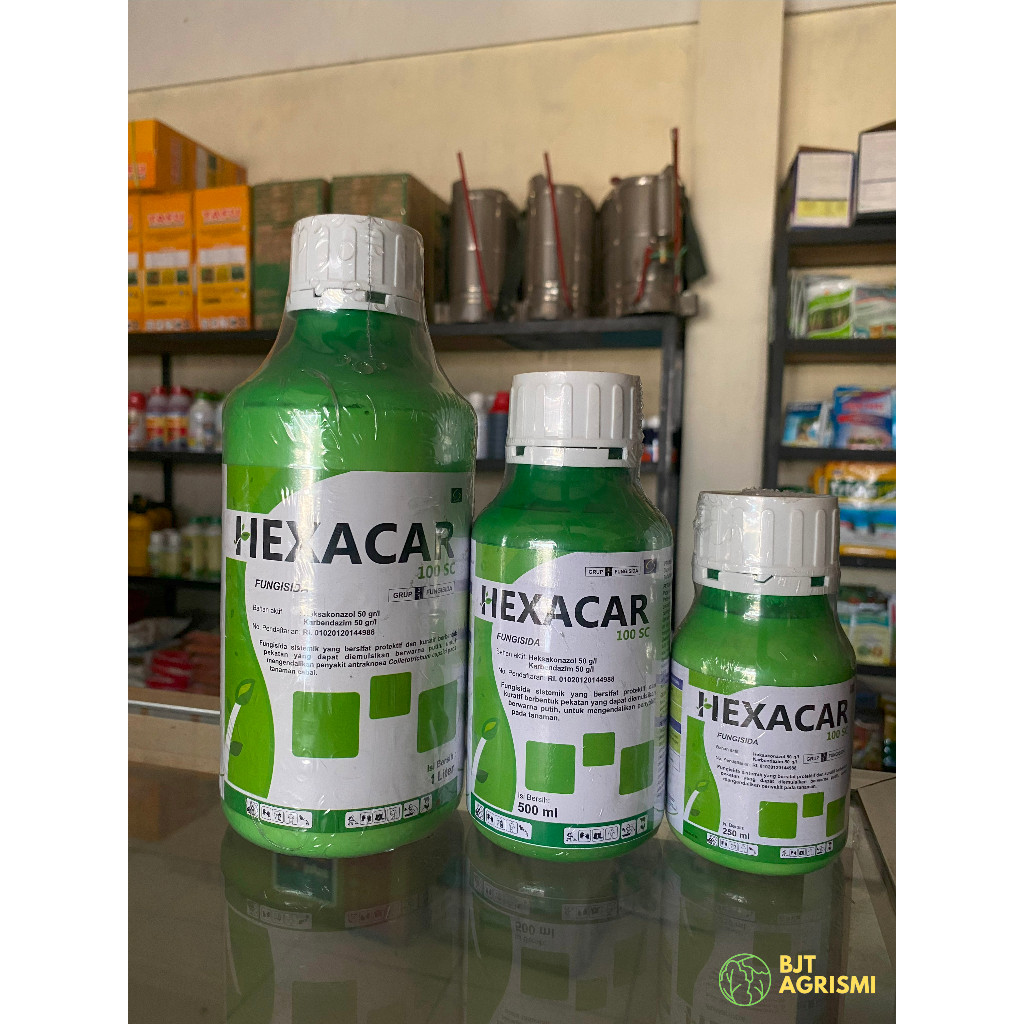 Hexacar 100 SC Fungsida Cair untuk Bercak dan patek Cabai 500Ml