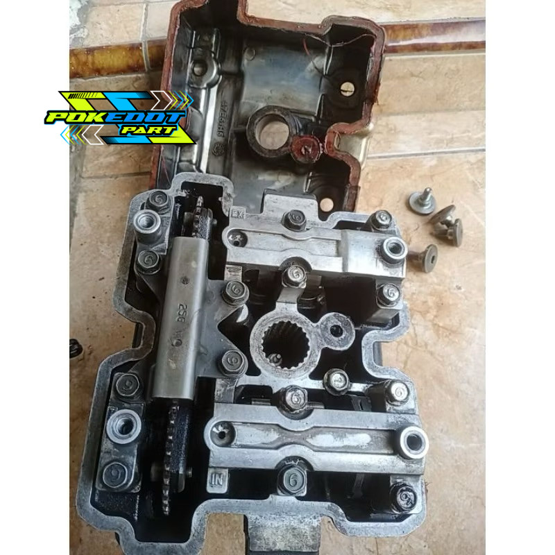 head kop blok cylinder satria fu 150 second ori lepasan montor
