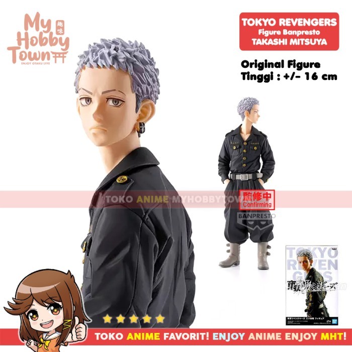 Figure Anime Original Tokyo Revengers Takashi Mitsuya Banpresto
