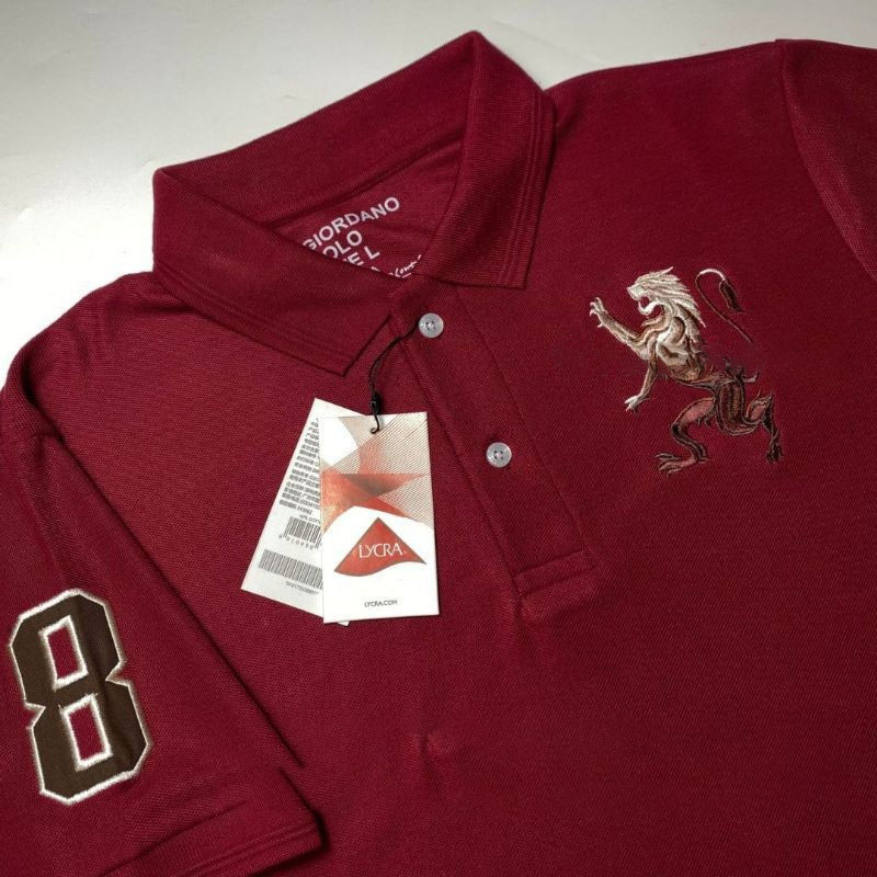 Baju Polo Shirt Jumbo Pria M-4XL | Kaos Polo Kerah Lengan Pendek Big Size | Pilihan Warna Dusty Pink