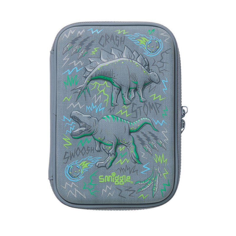 

NEW PRODUCT SMIGGLE SUPER CHARGE HARDTOP PENCIL CASE - IGL456700GRY JAVABSJSG