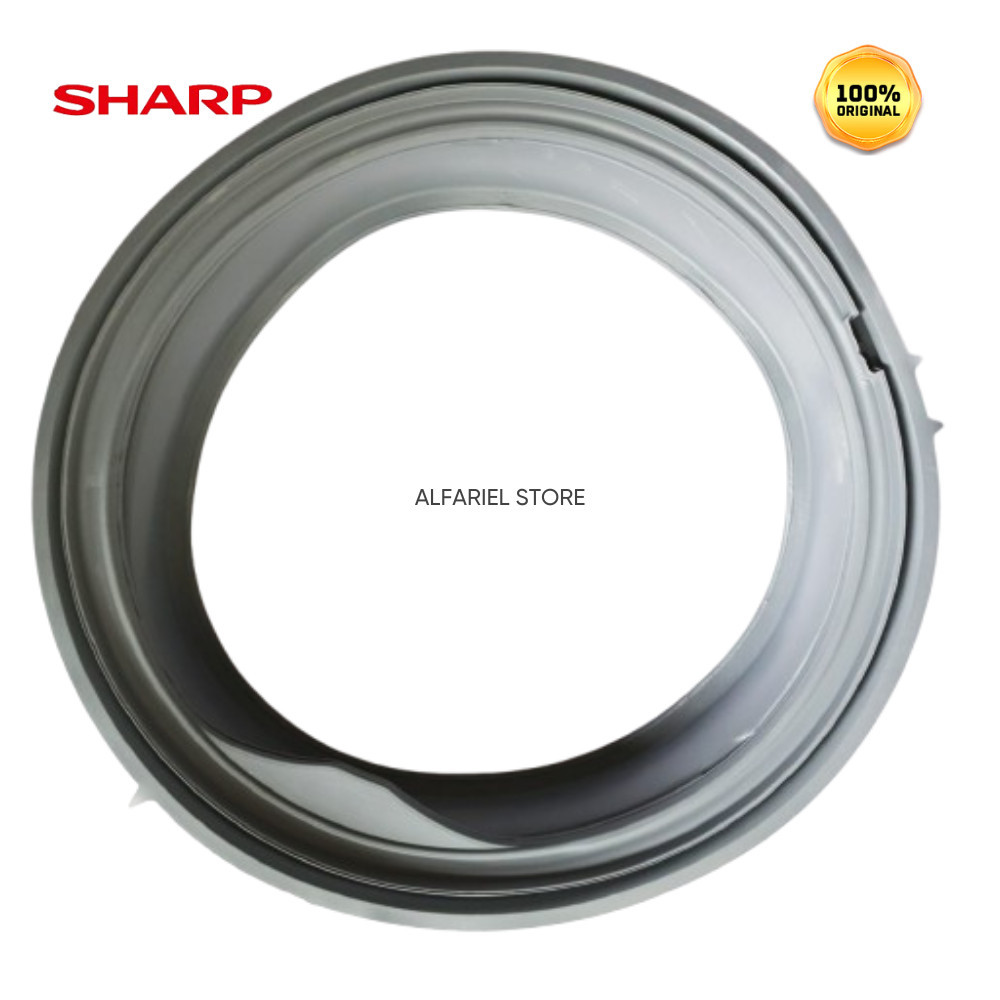 SEAL BELLOW KARET GASKET PINTU MESIN CUCI FRONT LOAD SHARP ES-FL1082G ES FL1082 ES-FL872  ES FL872