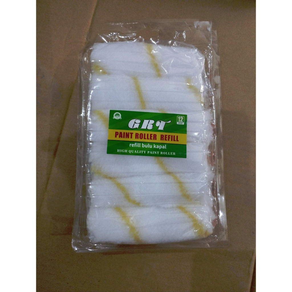 

C. Isi Refill Kuas Roll Kapal Bulu 4 inch