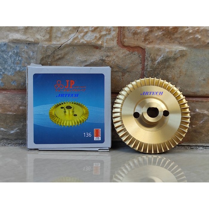 JP5822 JP 136 (SY-136, PWH-136) KIPAS / IMPELER / IMPELLER KUNINGAN
