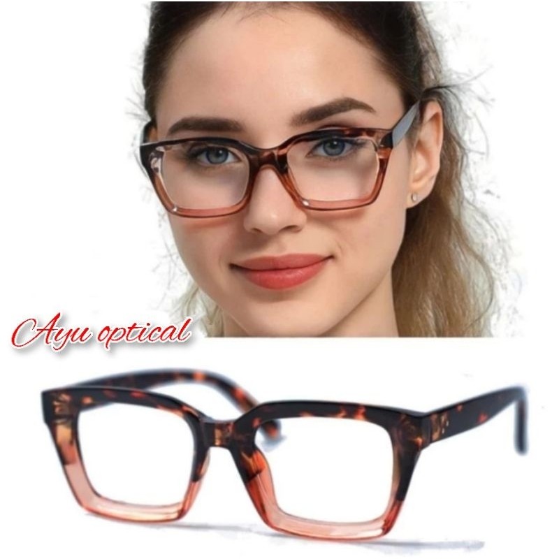 kacamata Yuri untuk pria dan wanita frame 901 Kacamata Branded