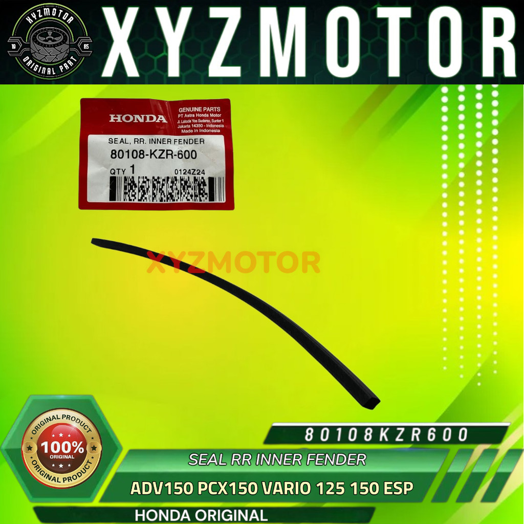 SEAL RR INNER FENDER ADV 150 PCX 150 VARIO 125 ESP VARIO 150 ESP HONDA 80108-KZR-600 ORIGINAL