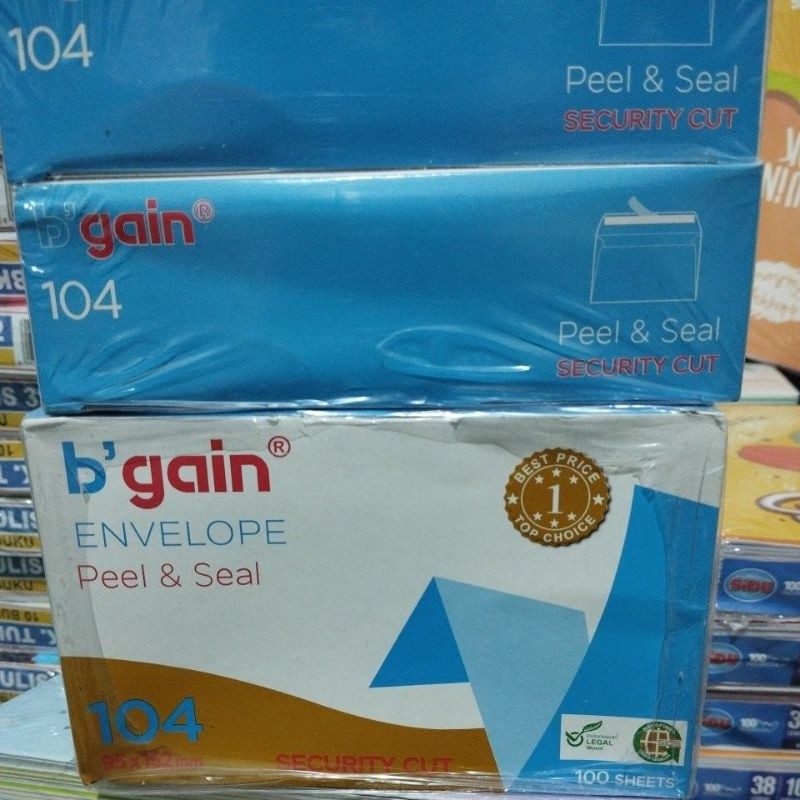 

Amplop lem perekat mirip merpati/paperline grandia 152x95mm (500 lembar)