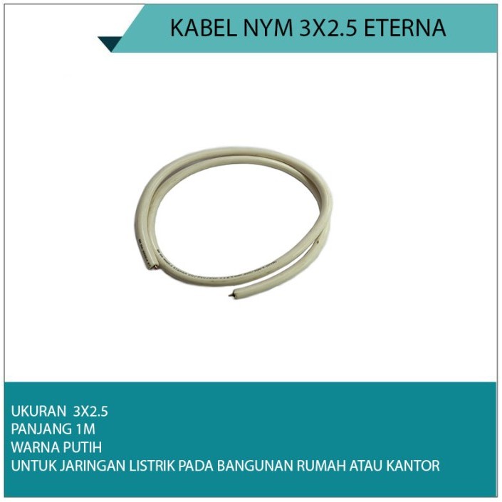 Kabel NYM 3 X 2.5 ETERNA