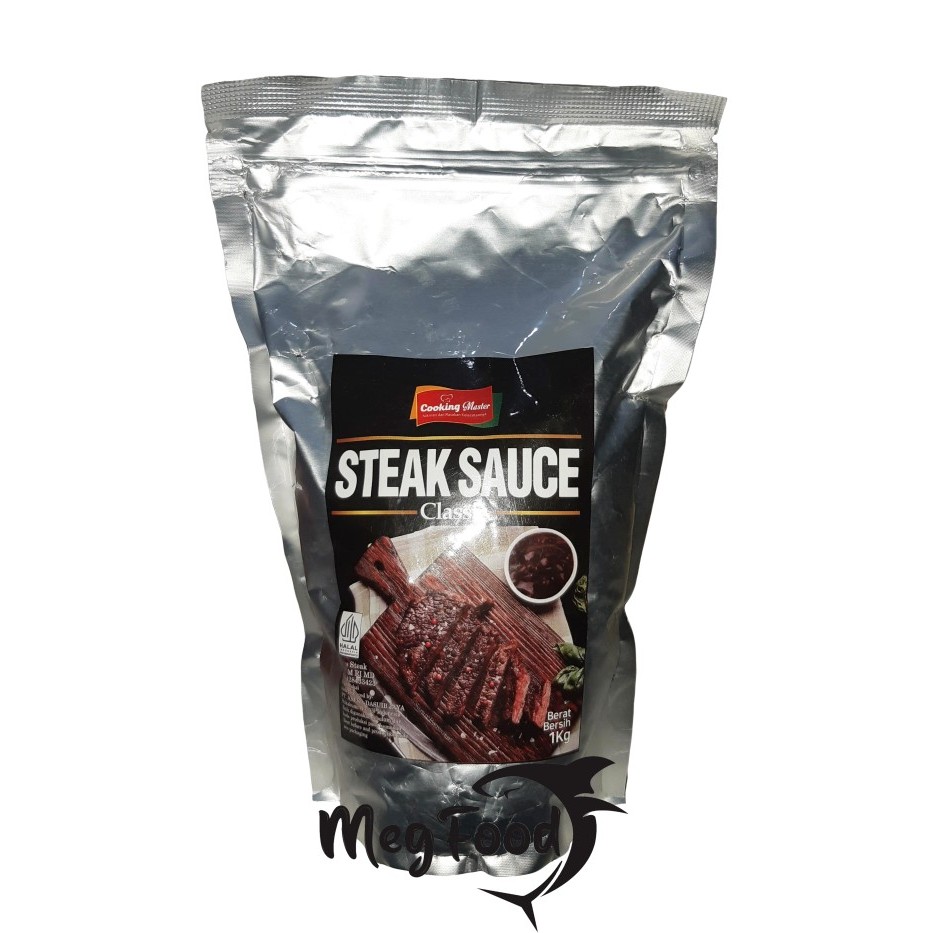 

Steak Sauce Cooking Master 1 Kg | Saus Bumbu Untuk Steak