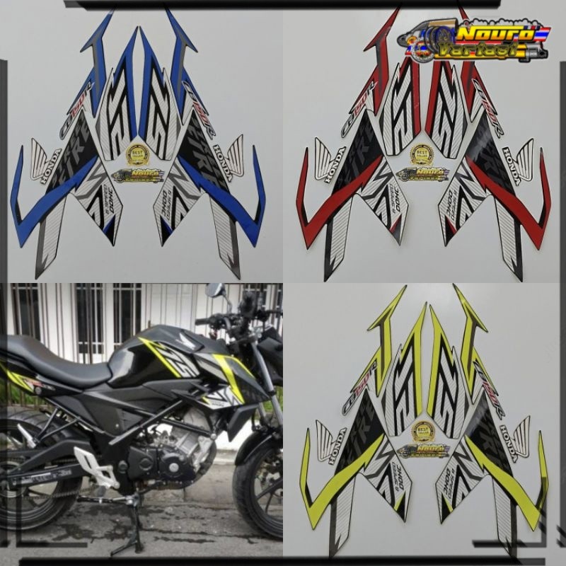 Aksesoris motor Striping honda cb150r cb 150 r 2017 list body standar berkualitas