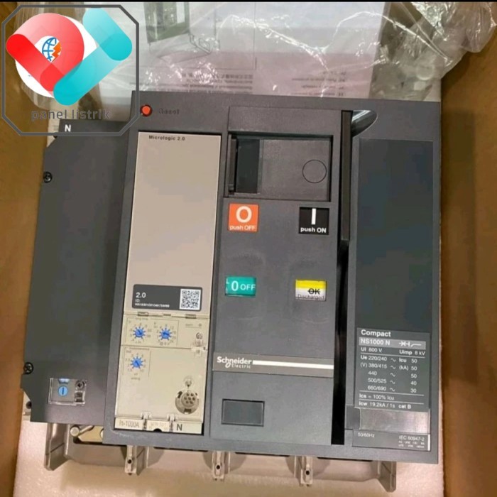 MCCB NS1250N 4P 1250A MOTORIZED SCHNEIDER