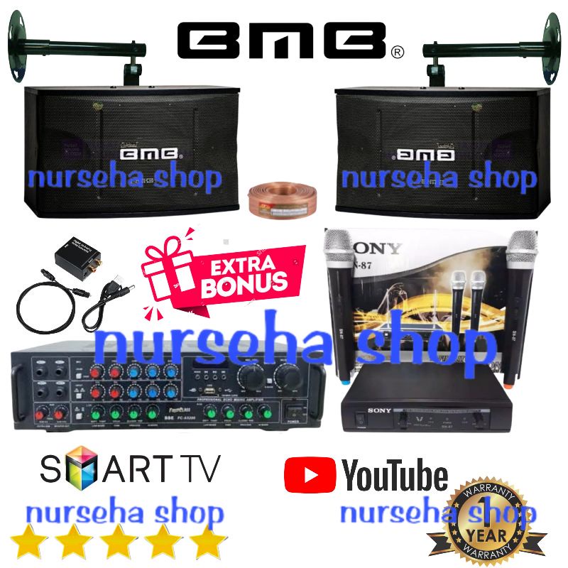Paket Sound System karaoke set BMB TERMURAH ORI