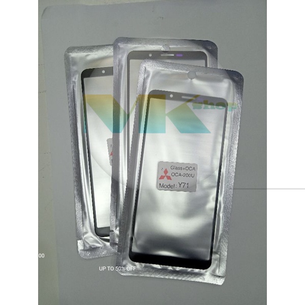 KACA LCD SUDAH OCA VIVO Y71 KACA DEPAN KACA TOUCHSCREEN VIVO Y71