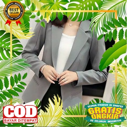 PAKAIAN BLAZER MODEL TERKINI MURAH /Blazer Kantor Wanita Blazer Wanita Blezer Wanita Jas Blaser Wani