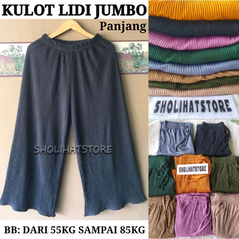 PRODUK PALING LARIS /KULOT LIDI PLISKET JUMBO BB MAXIMAL 85KG / CELANA KULOT PLISKET LIDI XXL JUMBO 