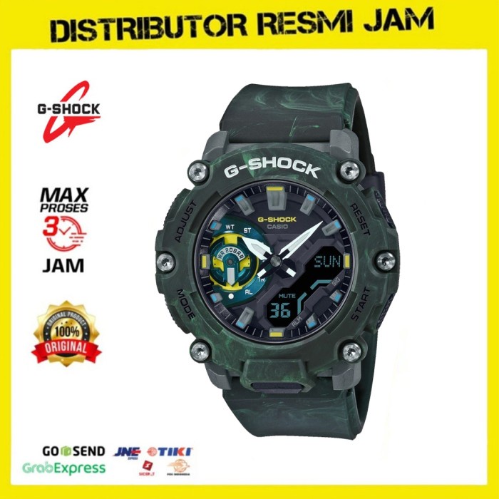 GShock GA-2200MFR-3ADR GA-2200 GA2200MFR GA2200 Garansi Resmi 2 Tahun