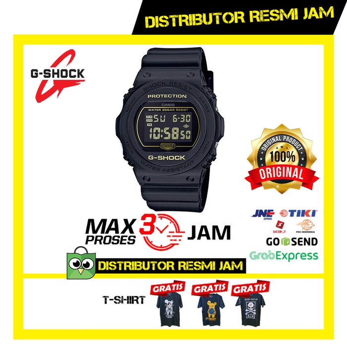 GShock DW-5700BBM-1DR DW-5700 DW5700BBM DW5700 Garansi Resmi 2 Tahun
