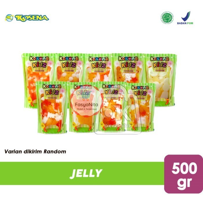 

Jelly Kosena Kidz /Jelly Motif (500 gr) - FasyAnita Mart Denpasar