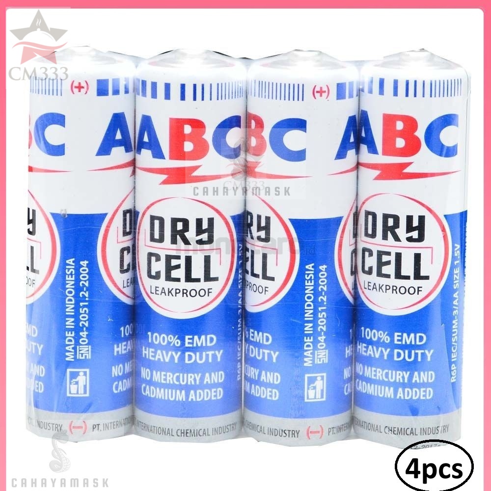 Baterai ABC Biru AA 4pcs