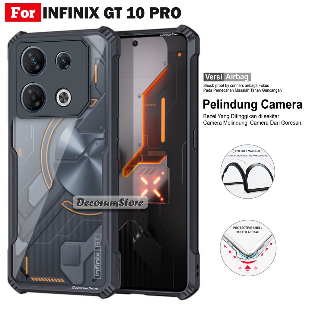 Case INFINIX GT 10 PRO Shockproof Fusion Armor Handphone
