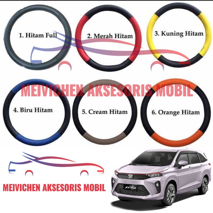 Sarung Stir Mobil - Cover Steer - Setir Mobil All New XENIA 2021 2022 Aksesoris mobil