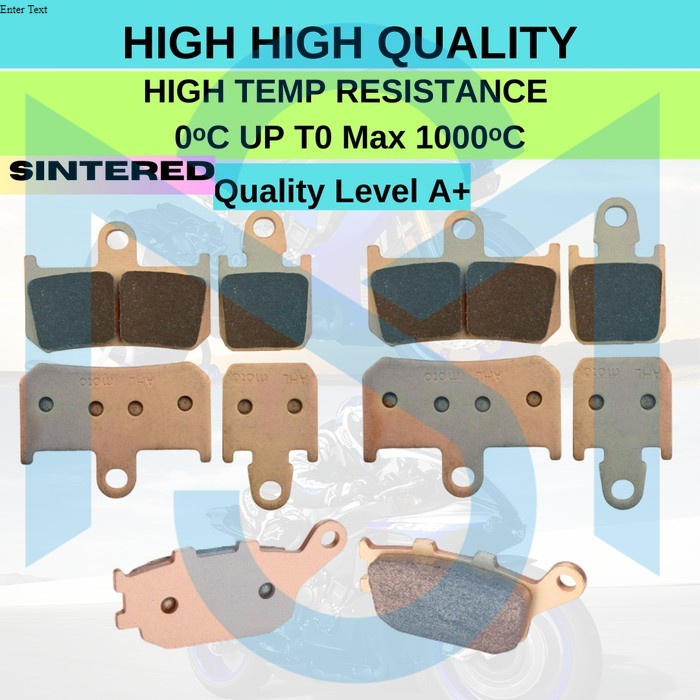 KAMPAS REM YAMAHA YZFR1 YZF-R1 YZF R1 2007 - 2014 YZF 1000 R1 SINTERED