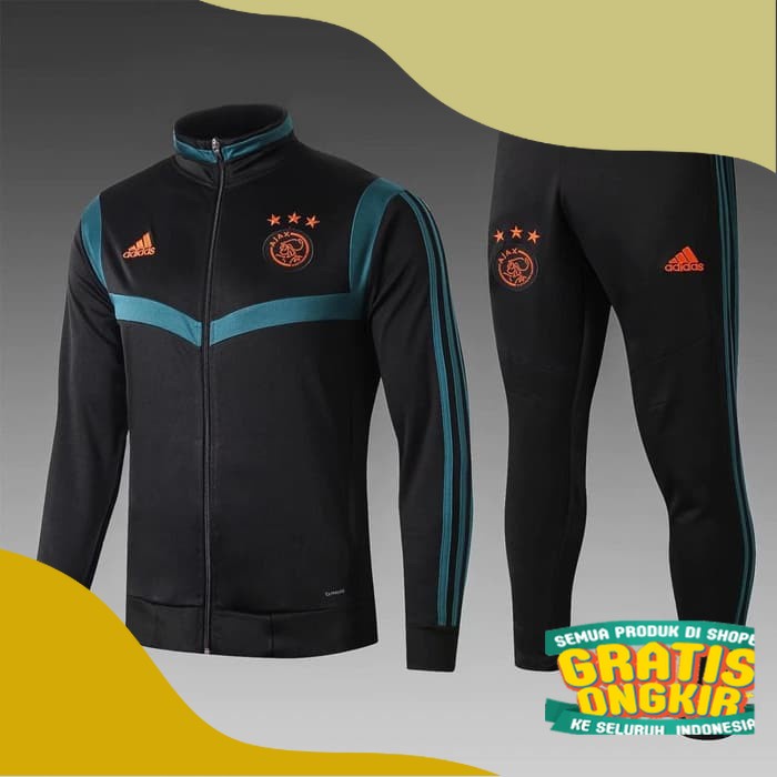 Jaket Bola SLETiNG RESLETiNG Midlayer Tracksuit Training AJAX AWAY Grade Ori Futsal Obral Murah/ Big