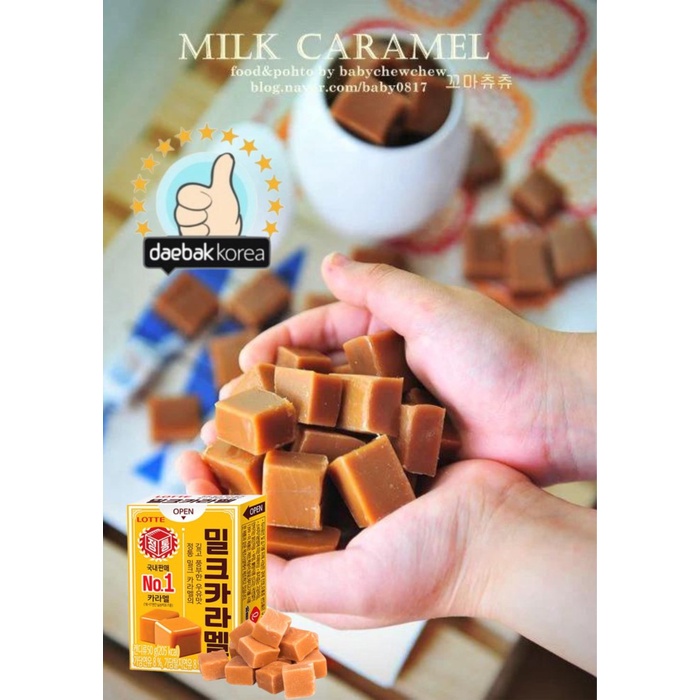 

✨PROMO✨ -LOTTE Caramel Candy 50 gr / Korea product