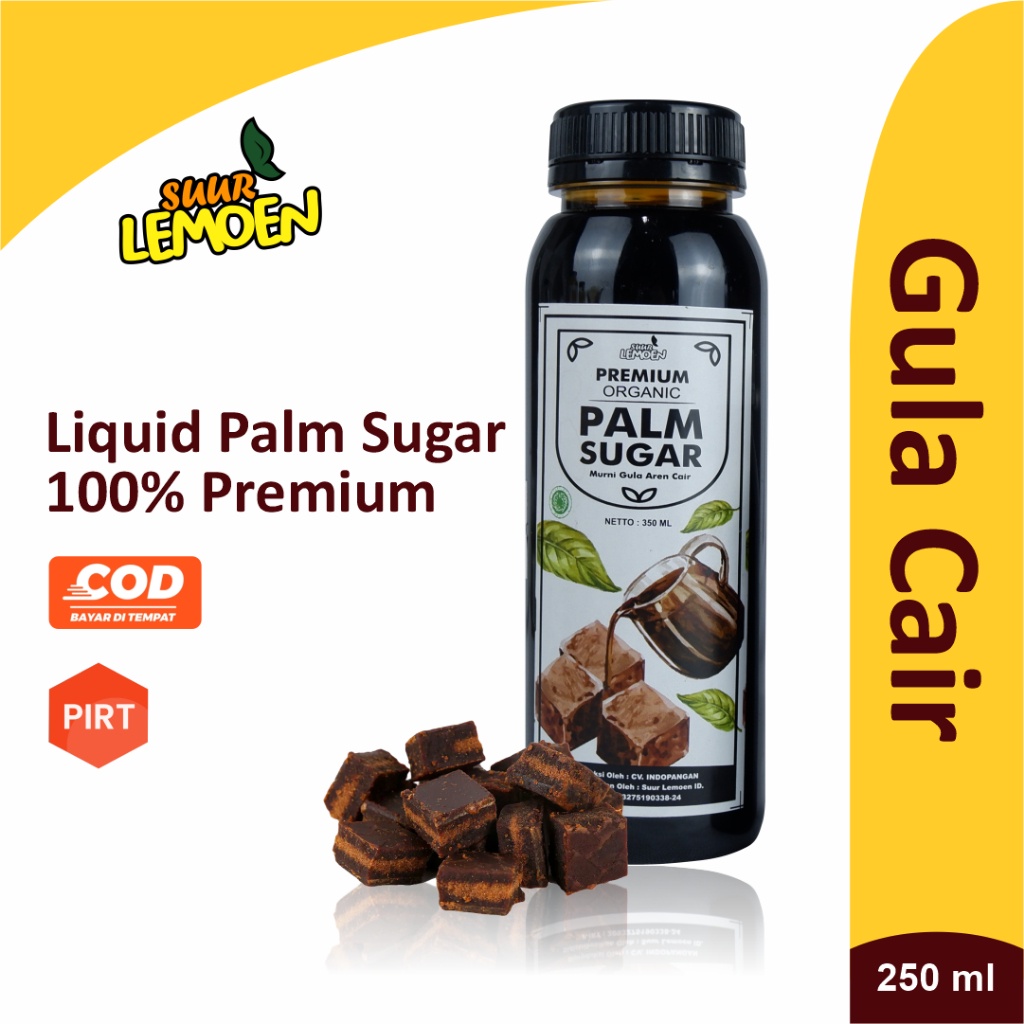 

Liquid Palm Sugar Syrup Gula Aren Cair 150gr 350gr Brown Sugar Cair Gula Merah Gula Jawa By Suur Lemoen Bogor