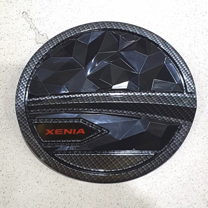 Tank cover carbon Tutup bensin Mobil Xenia 2022.
