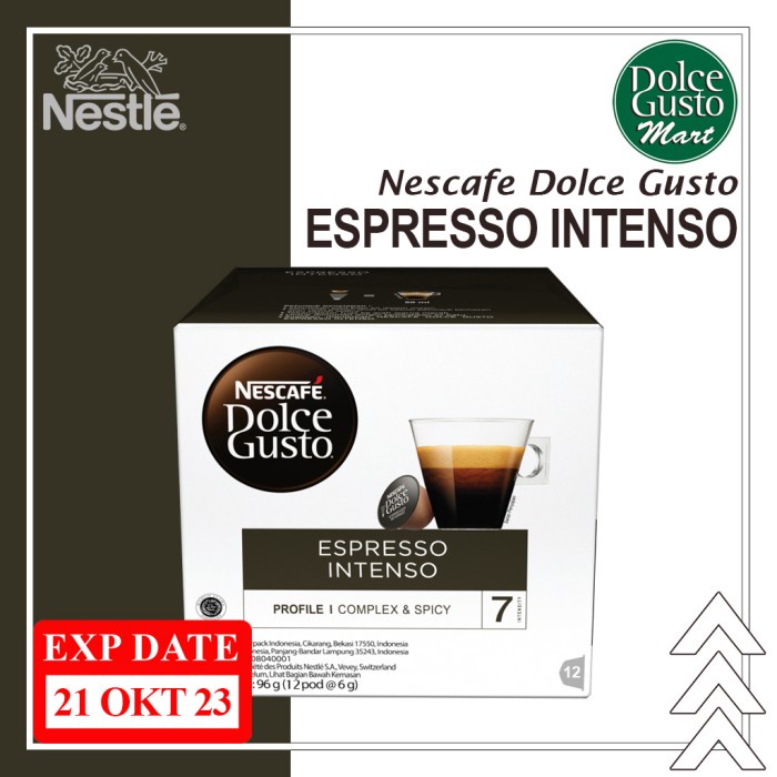 

Capsule Nescafe Dolce Gusto NDG Espresso Intenso 1 Box Original Nestle - BOX EXP OKT 23