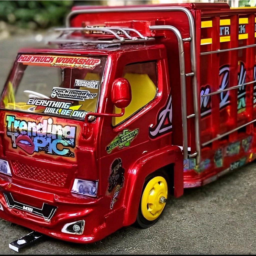 mobil-mobilan mainan anak  truk oleng Cowok