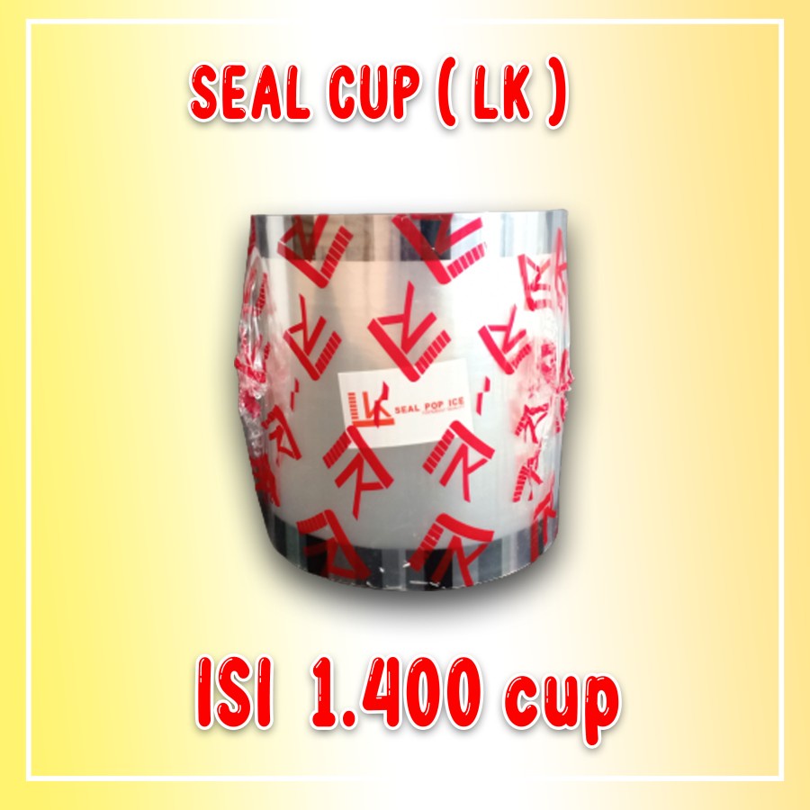 Plastik Lid Cup Sealer 1400 Cup Seal Cup Tutup Gelas Plastik / seal LK