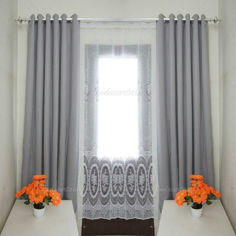 GORDEN JENDELA MINIMALIS - BAHAN BLACKOUT IMFORT KAIN TEBAL