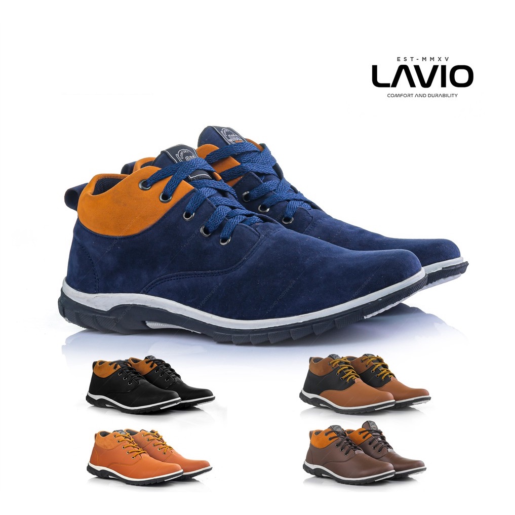 Lavio Sepatu Pria Casual Mozka Original