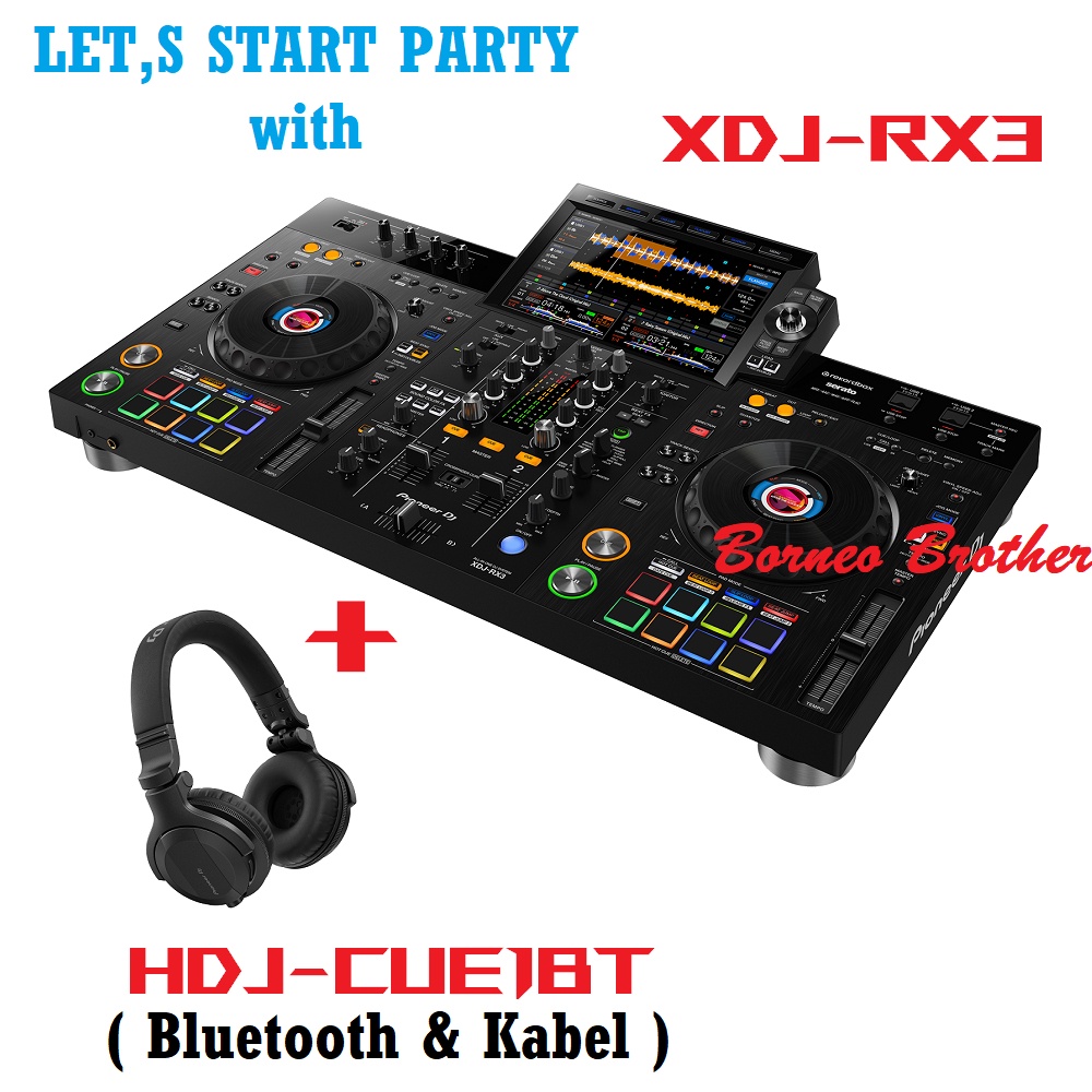 PROMO SUPER MURAH 11,11 Pioneer Dj XDJ-RX3 XDJ RX 3 XDJRX3 Original 2 Ch Pro All In One Dj (Bonus HD