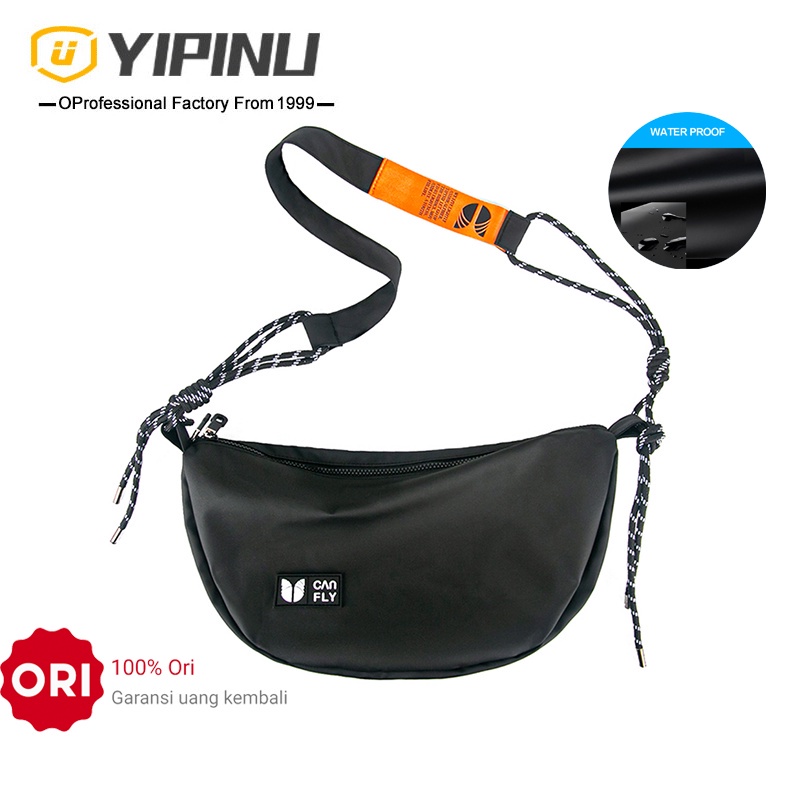RH64IK Tas Selempang Pria Wanita YIPINU YPU-JZ Waistbag Waterproof BAEOS