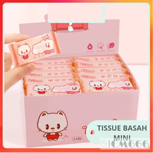 Tisu Basah Mini/Tissue Basah Kecil Travel