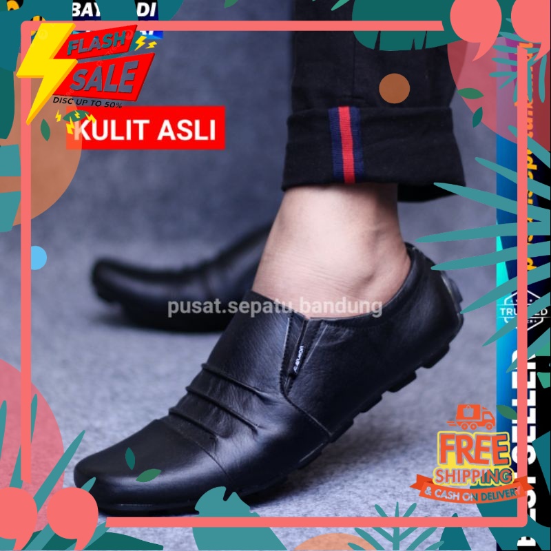 OUTFIT JKT48 TERBARU NEW ERA //Sepatu Kantor Pria Pantofel Formal Kerja Dinas Pesta Kulit Asli Cokla
