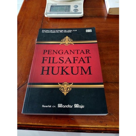 PENGANTAR FILSAFAT HUKUM-PROF DR H LILI RASJIDI SH -- A5