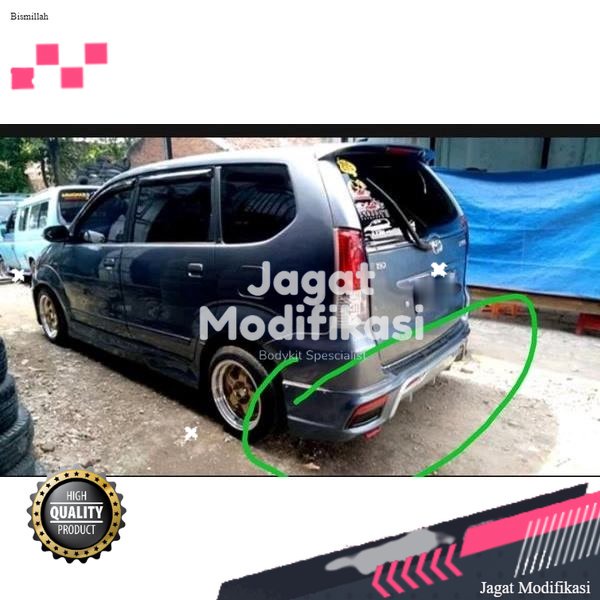 bodykit toyota avanza old model yaris 2006 sd 2011