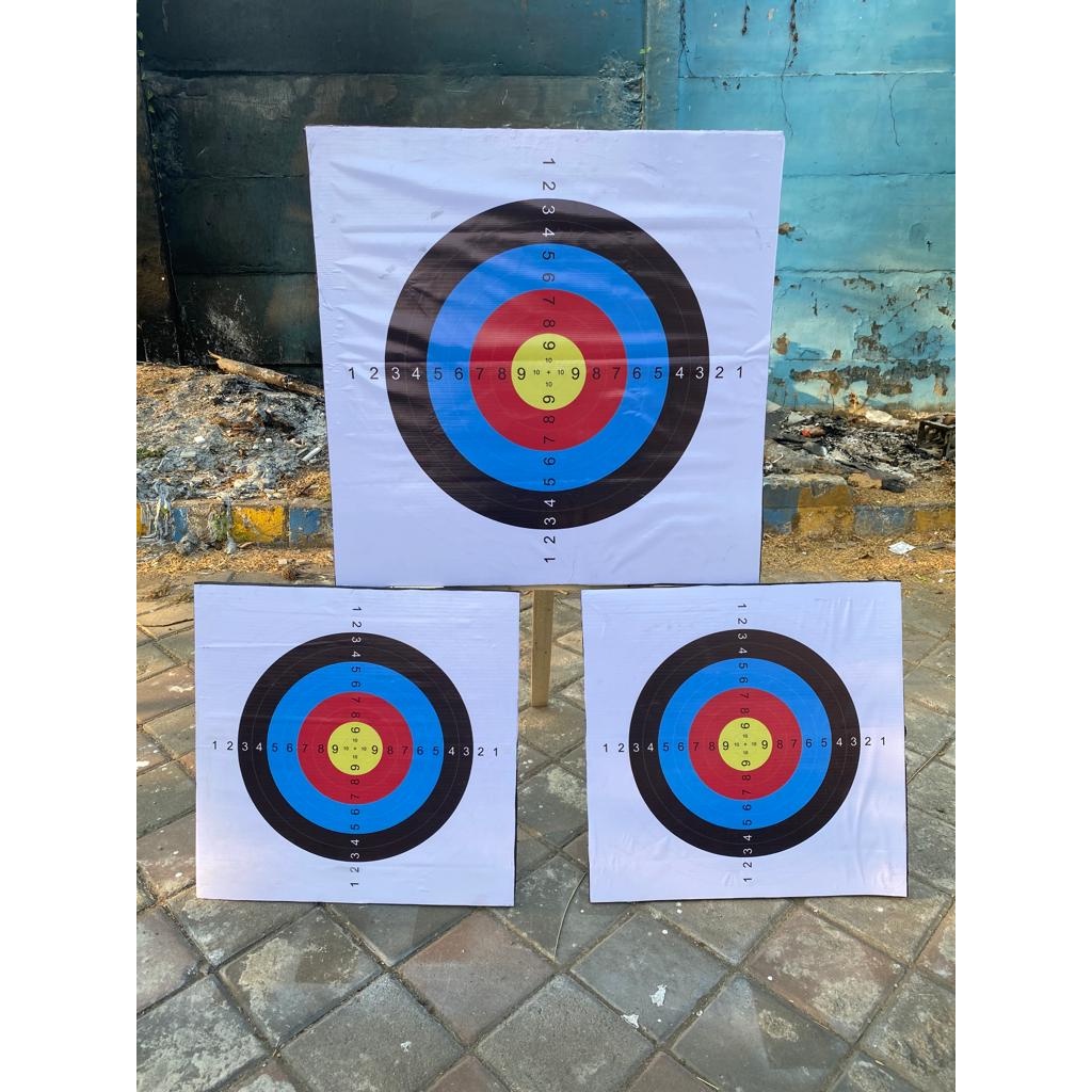 PROMO | BANTALAN TARGET PANAHAN 50x50X2cm TARGET PANAHAN SASARAN PANAHAN RDY