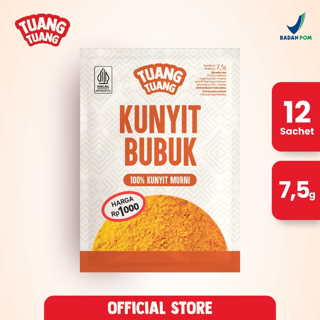 

TuangTuang - Kunyit Bubuk 100% Murni