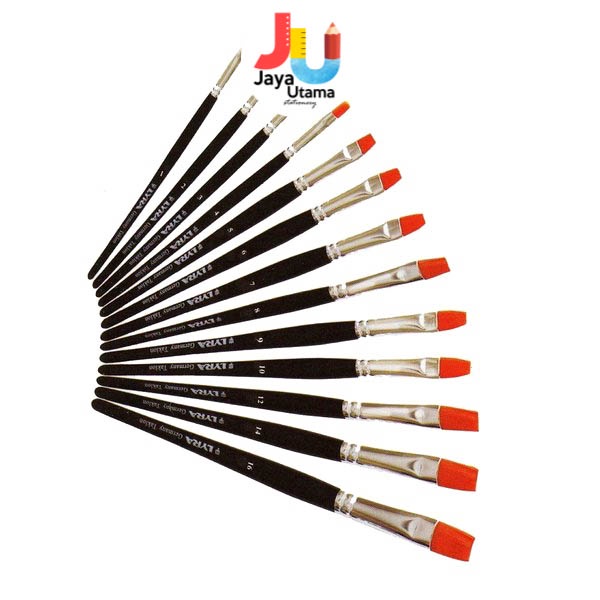

Kuas Lukis Lyra Giotto FLAT Taklon Art Brush