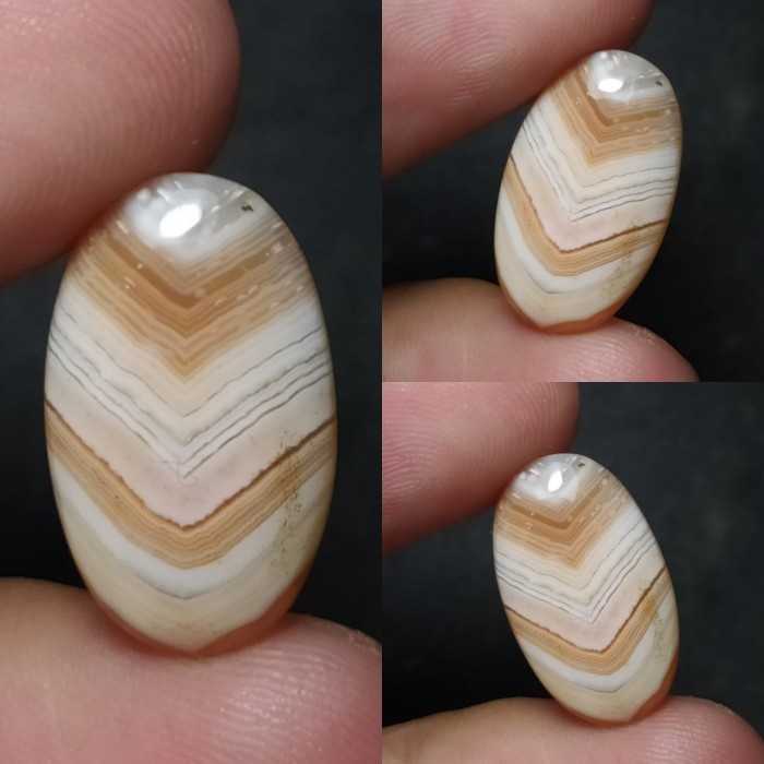 Natural Batu Akik Motif Gambar Junjung Drajat Pangkat Wibawa Antik 2