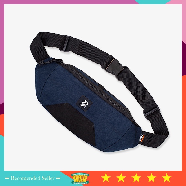 Tas Pria keren Casual BRanded Premium Murah Original kuat - Geoff Max - Incants Navy | Sling Bags | 